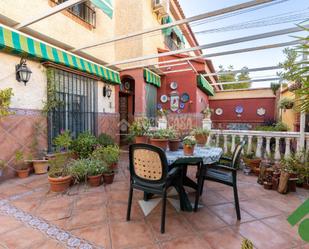 Terrasse von Einfamilien-Reihenhaus zum verkauf in Ogíjares mit Klimaanlage und Schwimmbad