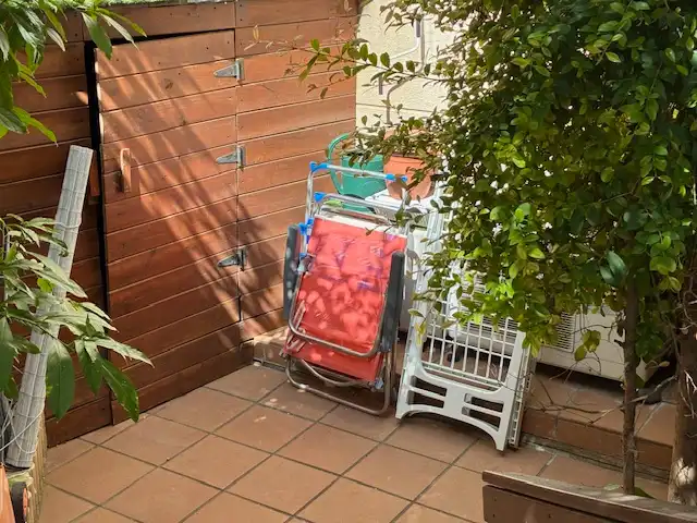 Garden of Flat for sale in Sant Feliu de Llobregat  with Air Conditioner, Heating and Private garden