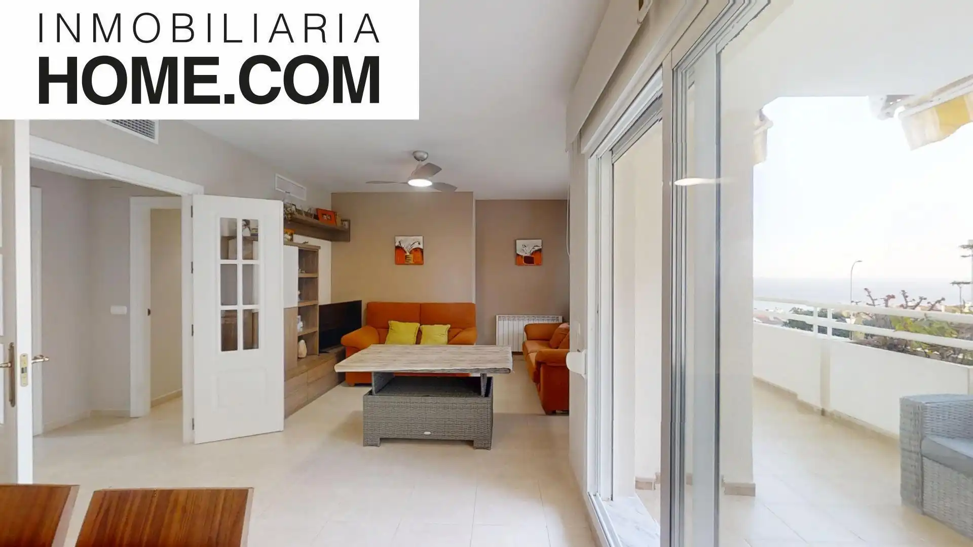 Living room of Flat for rent in Rincón de la Victoria  with Terrace and Furnished