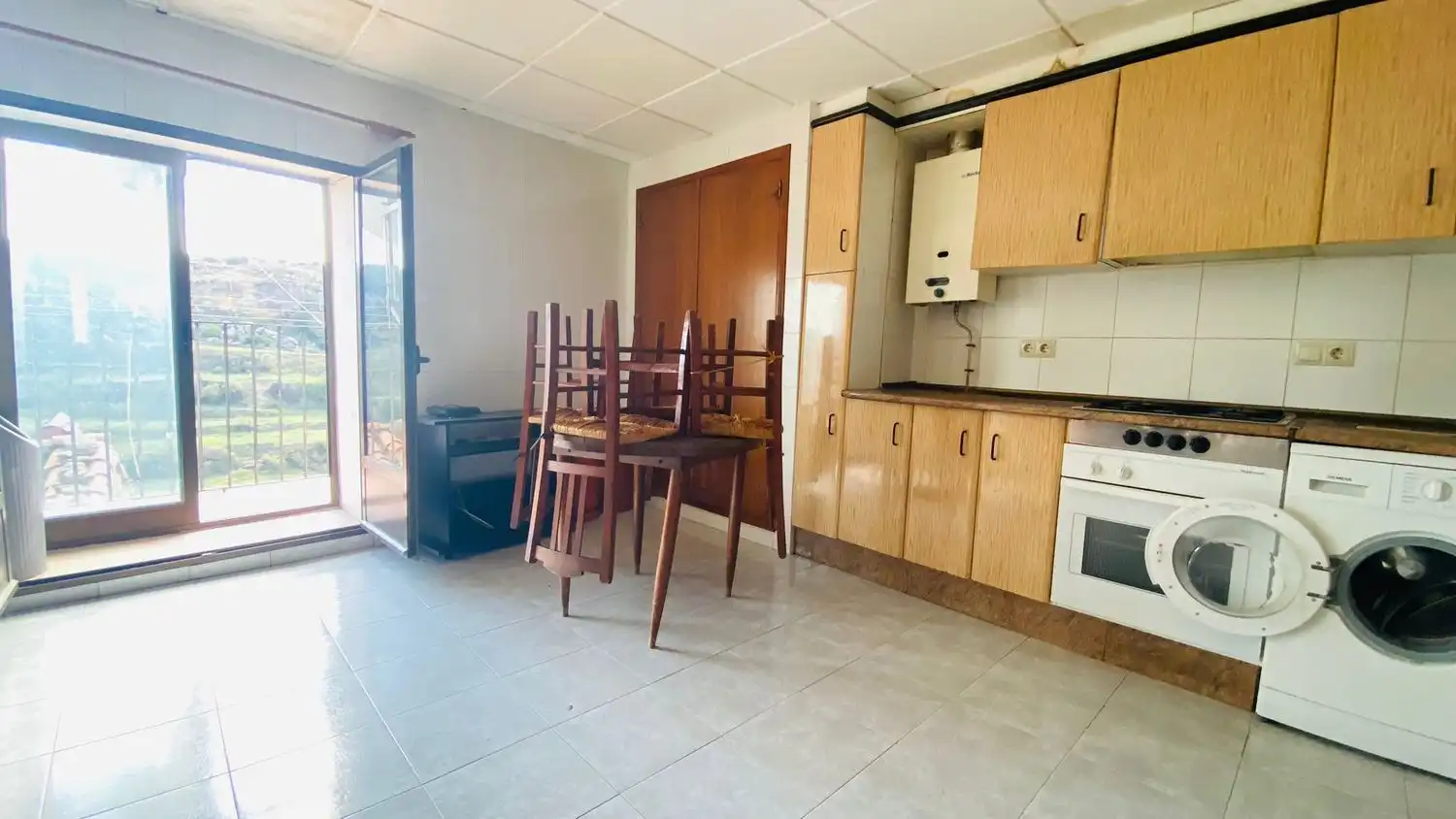 Cuina de Casa o xalet en venda en Villafranca del Cid / Vilafranca amb Jardí privat i Traster