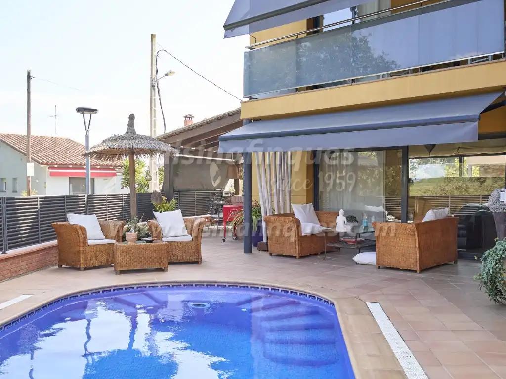 Terrassa de Casa o xalet en venda en Lloret de Mar amb Calefacció, Jardí privat i Terrassa