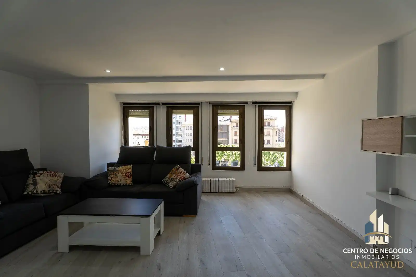 Wohnzimmer von Wohnung zum Verkauf in Calatayud mit Klimaanlage, Heizung und Parkett