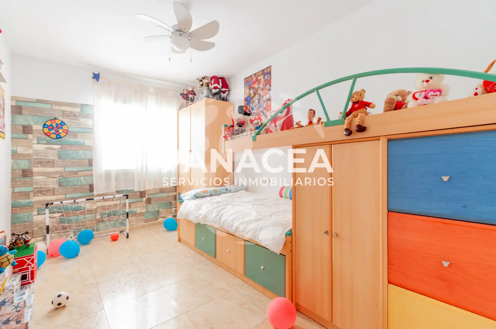 Schlafzimmer von Wohnung zum Verkauf in La Mojonera mit Möbliert, Ofen und Waschmaschine