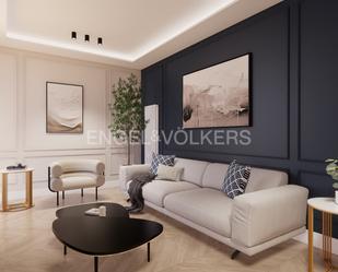 Living room of Apartment for sale in  Madrid Capital  with Air Conditioner, Heating and Furnished