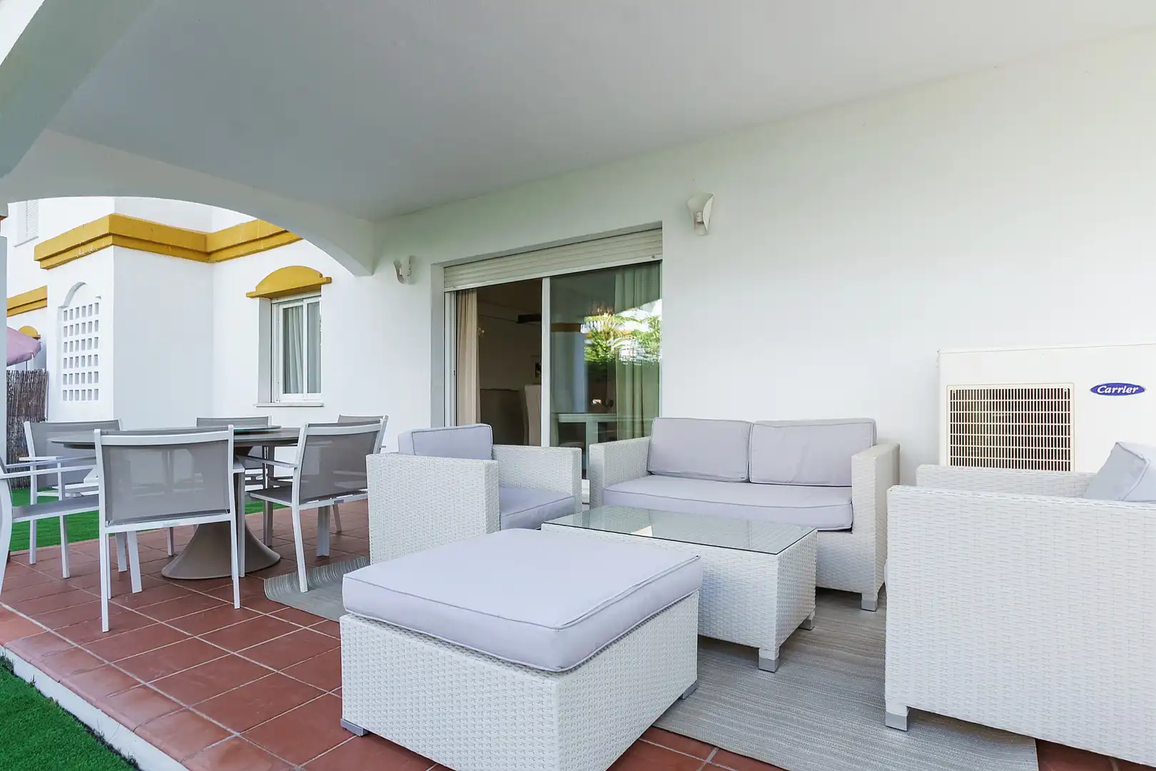 Terrassa de Planta baixa de lloguer en Marbella amb Terrassa, Piscina i Piscina comunitària