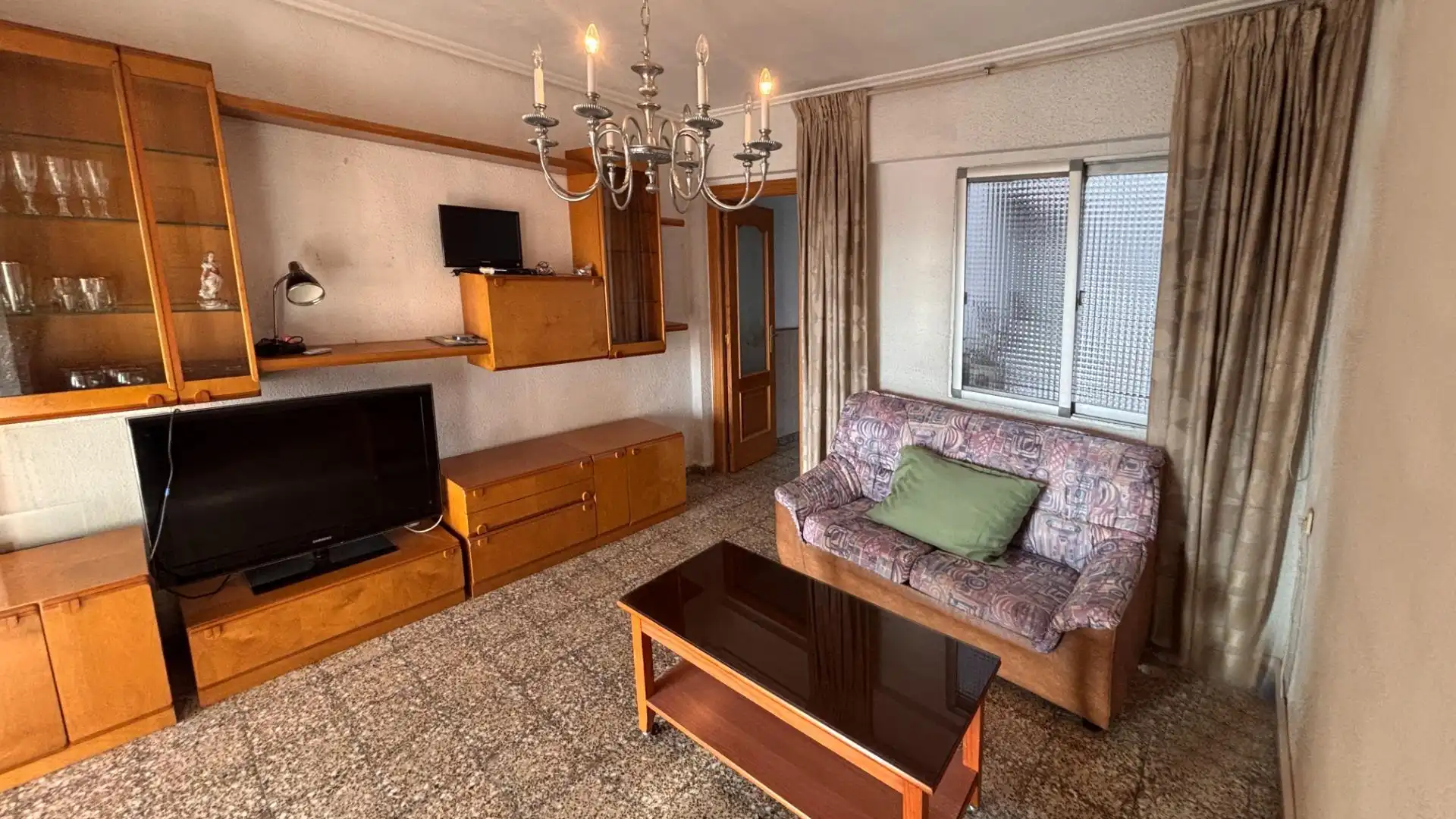 Sala de estar de Piso en venta en El Castell