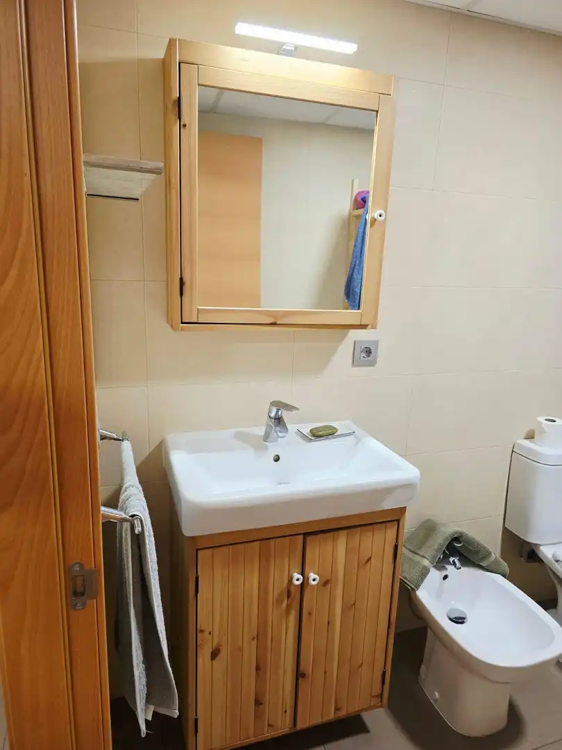 Bathroom of Apartments for sale in Benidorm  with Air Conditioner, Terrace and Furnished