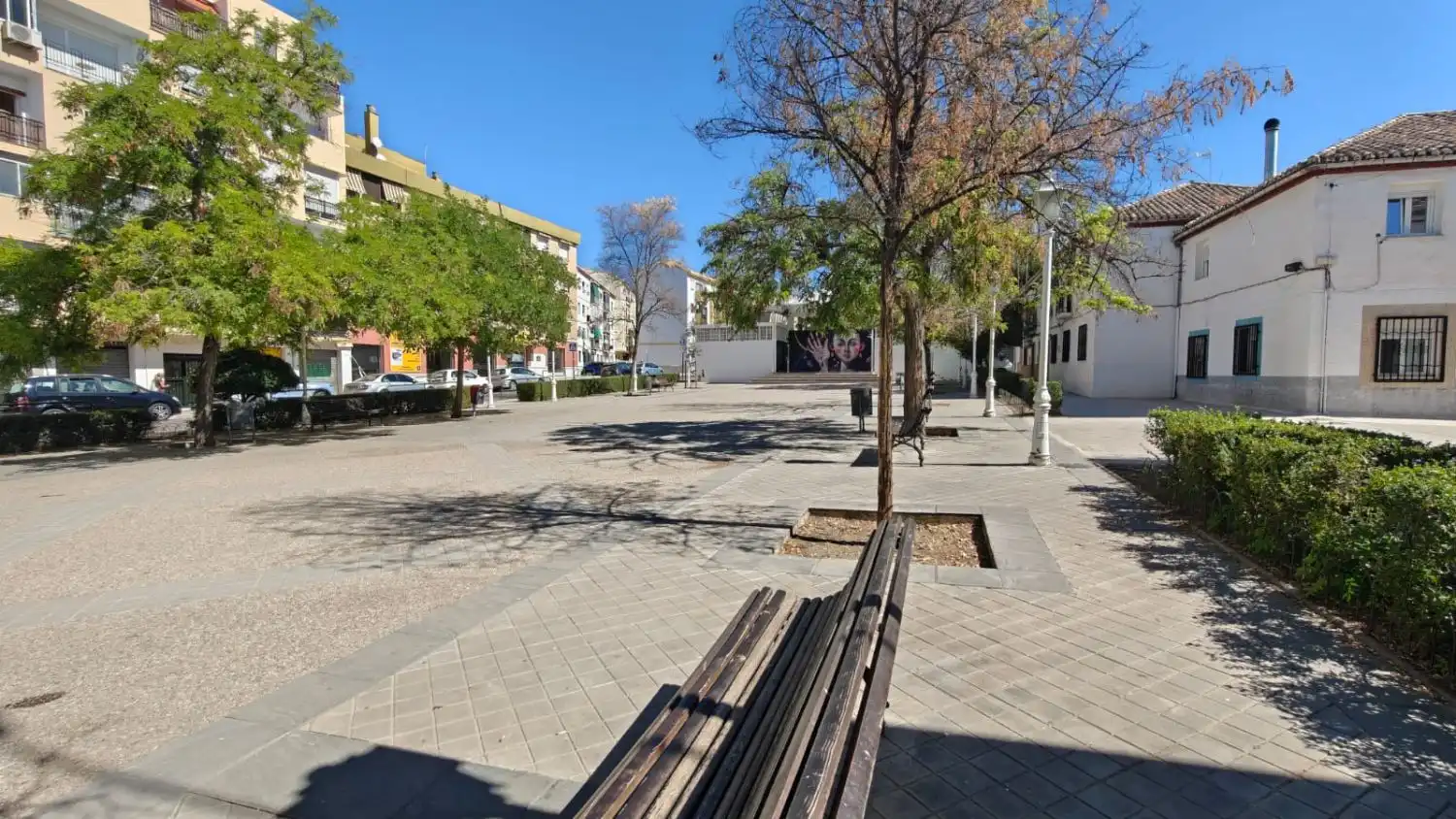 Vista exterior de Piso en venta en Granada con Aire acondicionado y Balcón
