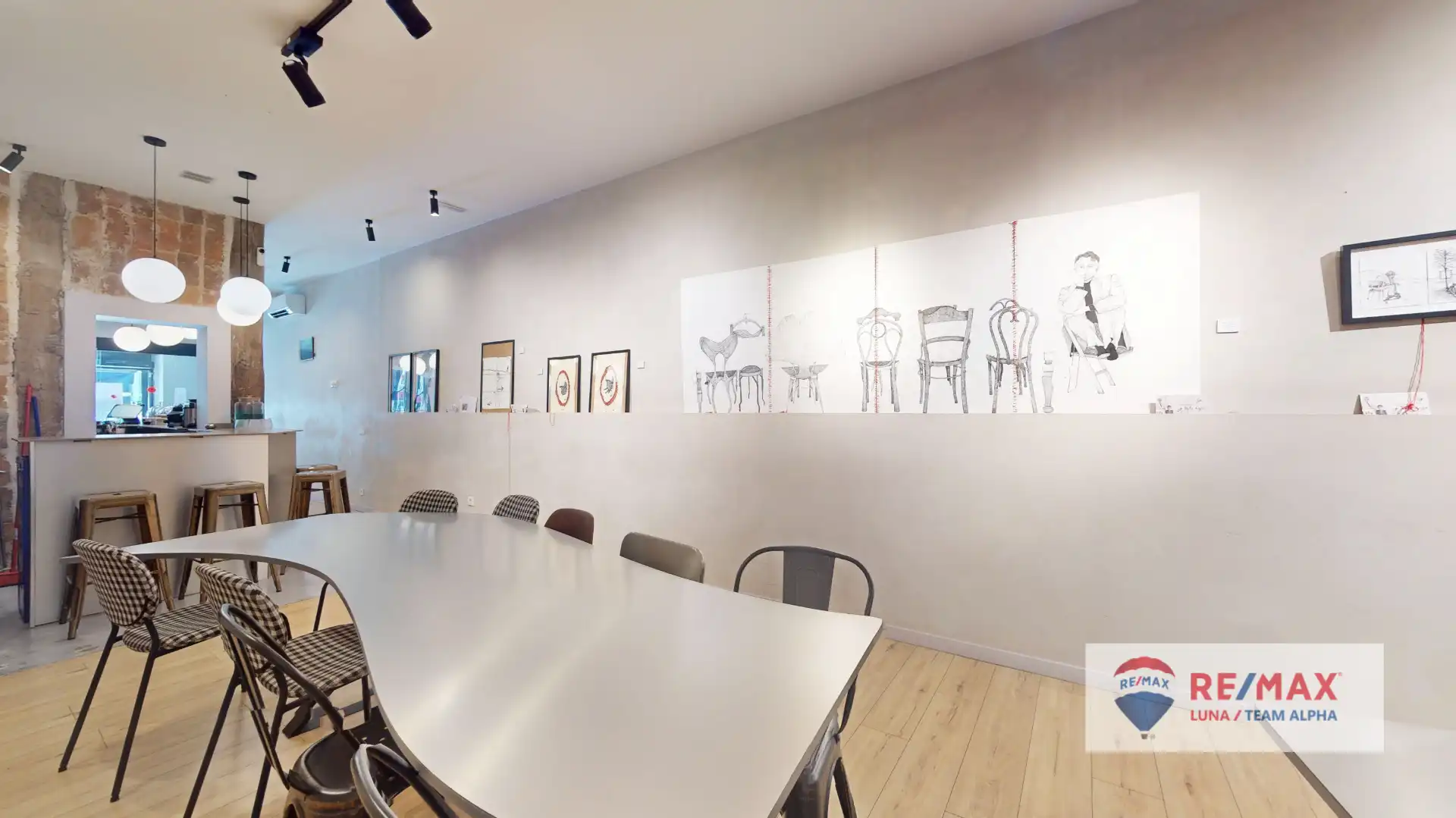 Comedor de Local en traspaso en Madrid con Aire acondicionado, Calefacción y Parquet