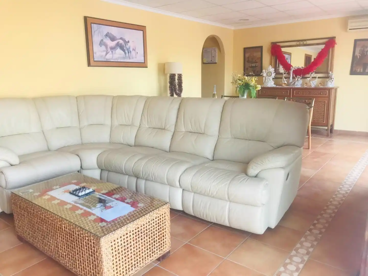Wohnzimmer von Haus oder Chalet zur Miete in Santa Pola