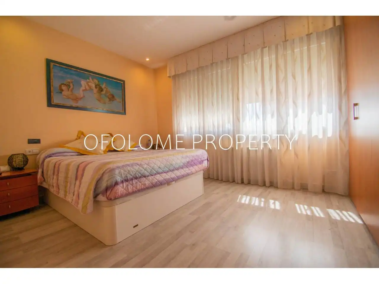 Schlafzimmer von Einfamilien-Reihenhaus zum Verkauf in Sabadell mit Heizung und Terrasse