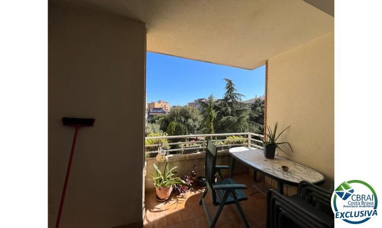 Balcony of Flat for sale in Figueres  with Private garden, Terrace and Oven
