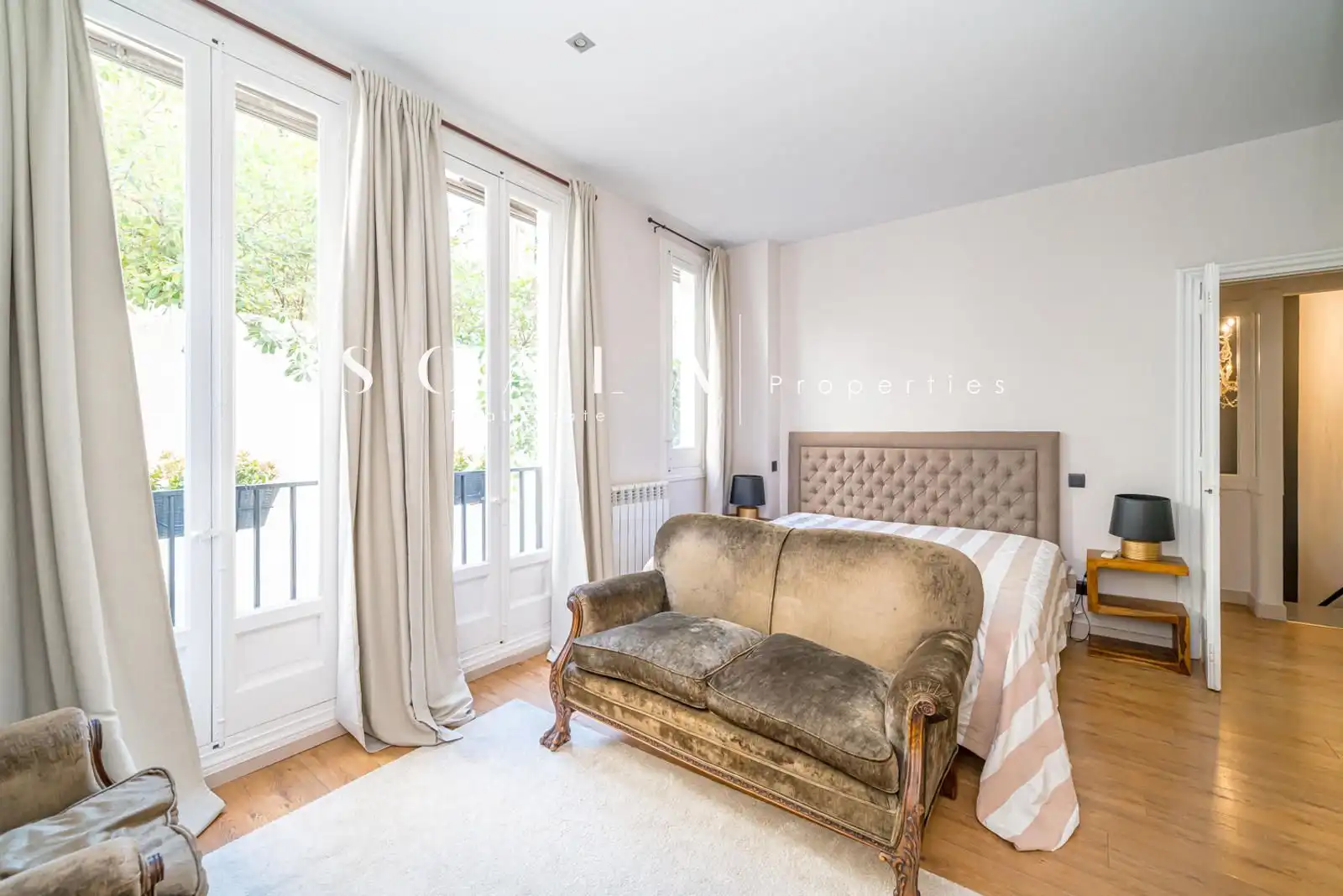 Bedroom of Duplexes for rent in Madrid  with Air Conditioner, Heating and Terrace