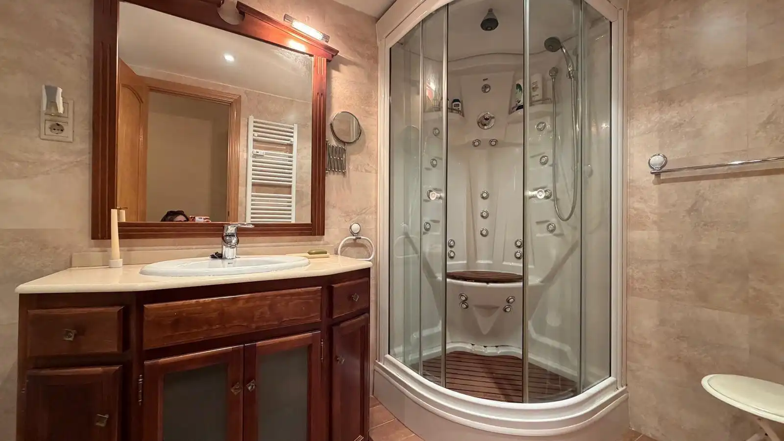 Bathroom of Flat for sale in Brihuega  with Storage room and Furnished