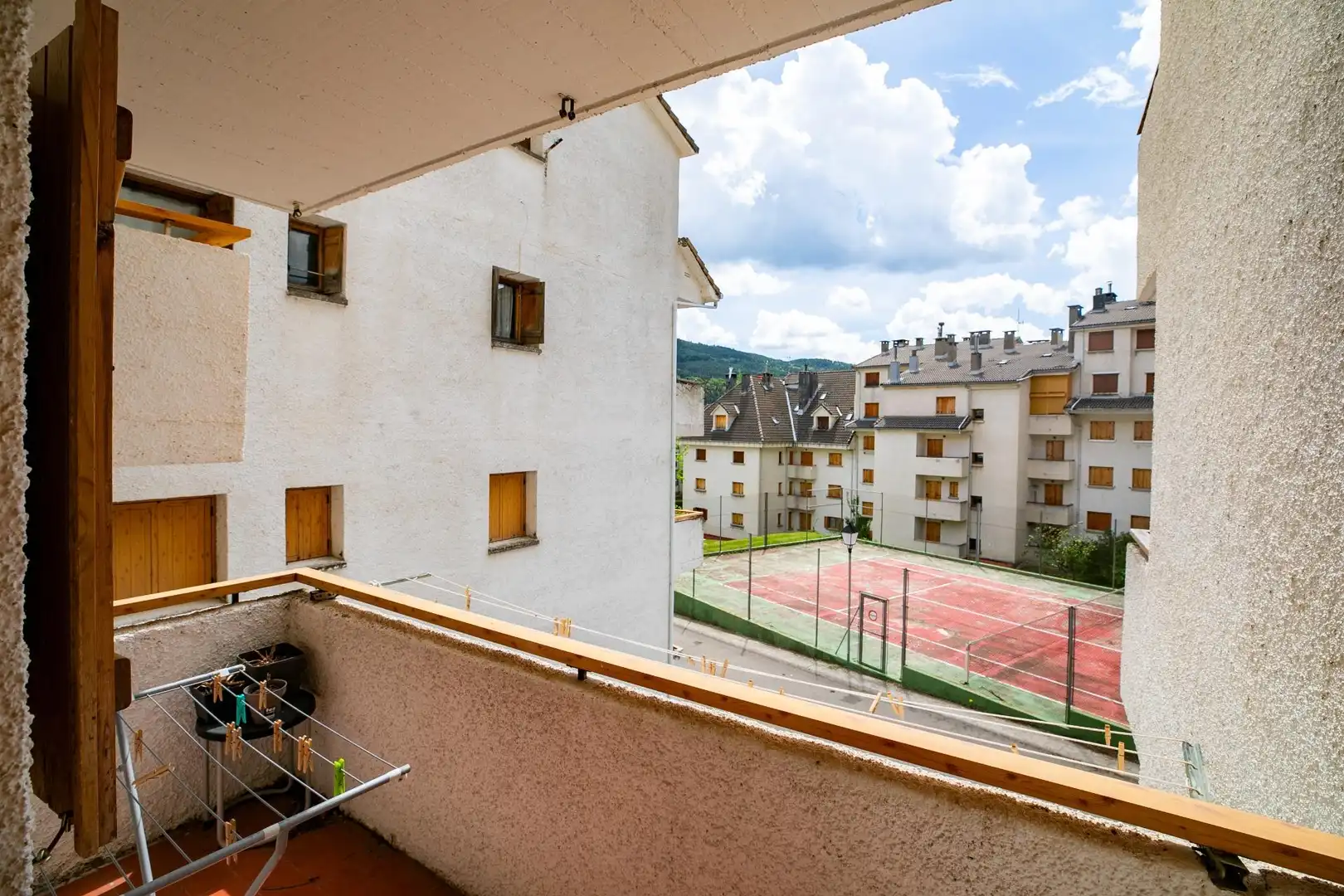 Balcony of Flat for sale in Villanúa  with Heating, Parquet flooring and Storage room