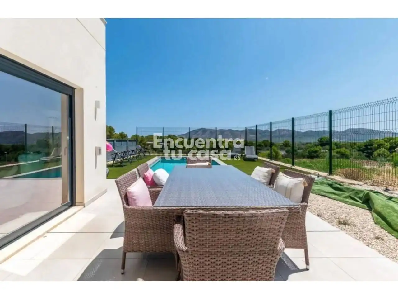 Terrassa de Casa o xalet en venda en L'Alfàs del Pi amb Aire condicionat, Calefacció i Jardí privat