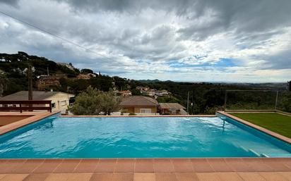 Swimming pool of House or chalet for sale in Tordera  with Heating, Parquet flooring and Terrace