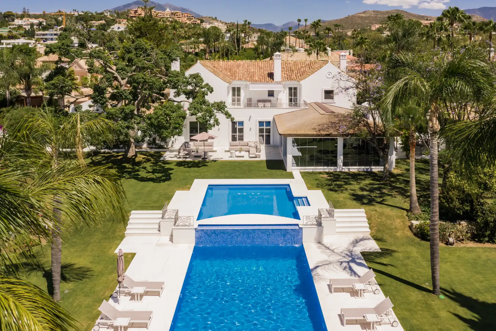 Jardín de Casa o chalet en venta en Marbella con Aire acondicionado, Jardín privado y Terraza