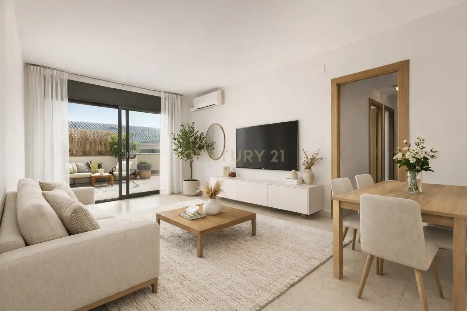 Sala de estar de Piso en venta en Sant Celoni con Aire acondicionado y Trastero