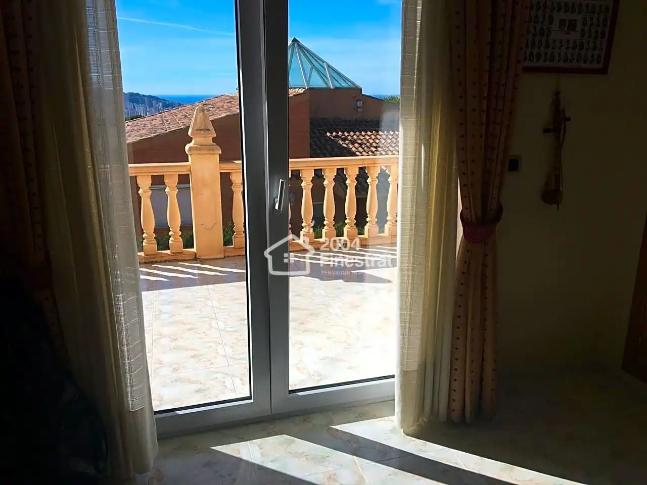Terrace of Houses for sale in La Nucia  with Private garden and Swimming Pool