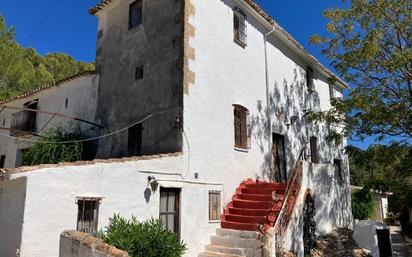 Exterior view of Country house for sale in Pedreguer  with Terrace, Storage room and Swimming Pool