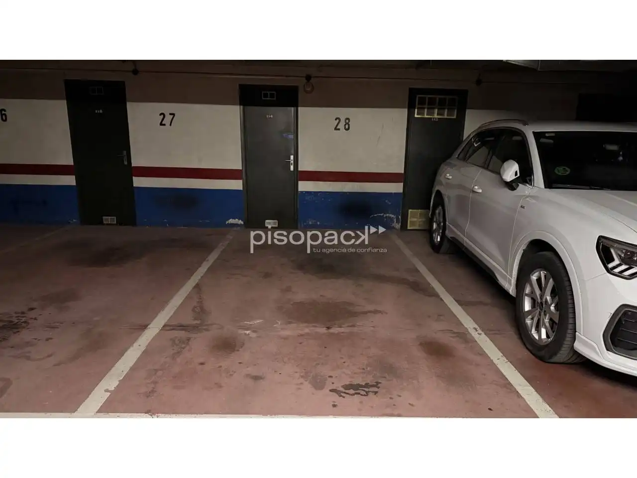 Parking of Flat for sale in  Pamplona / Iruña  with Heating, Terrace and Storage room