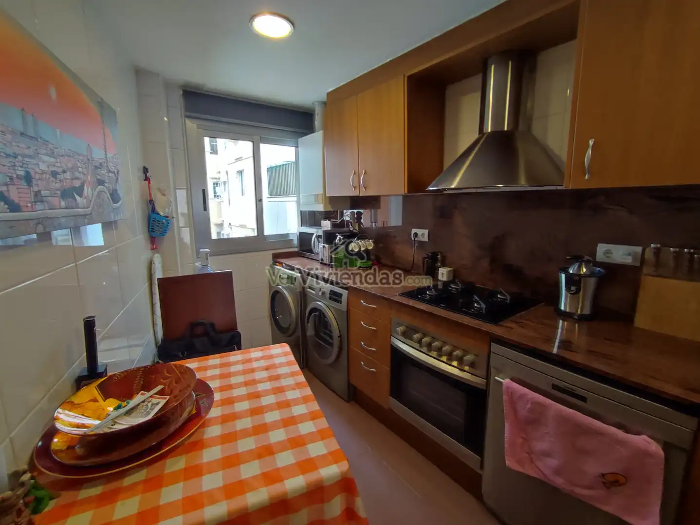 Cocina de Piso en venta en Barcelona con Aire acondicionado, Calefacción y Parquet