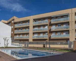 Exterior view of Flat for sale in Bellpuig  with Heating, Terrace and Community pool