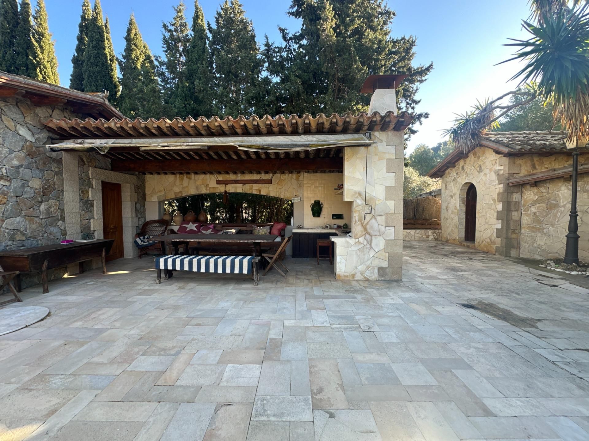 Terrassa de Casa o xalet en venda en Castellví de Rosanes amb Aire condicionat, Calefacció i Jardí privat