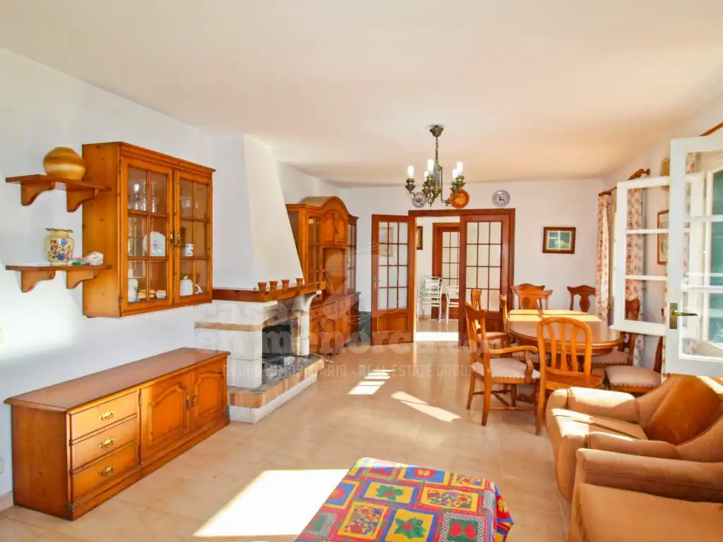 Comedor de Finca rústica en venta en Ferreries con Aire acondicionado, Calefacción y Jardín privado
