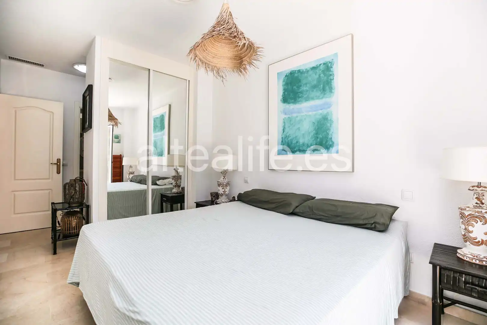 Bedroom of Apartments for sale in Altea  with Air Conditioner, Heating and Private garden
