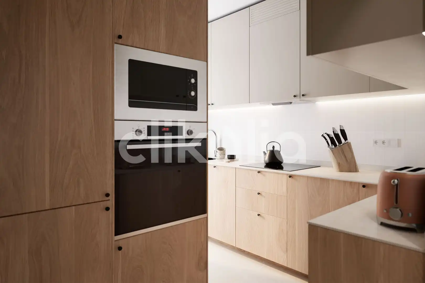 Kitchen of Flat for sale in Sevilla  with Air Conditioner and Terrace