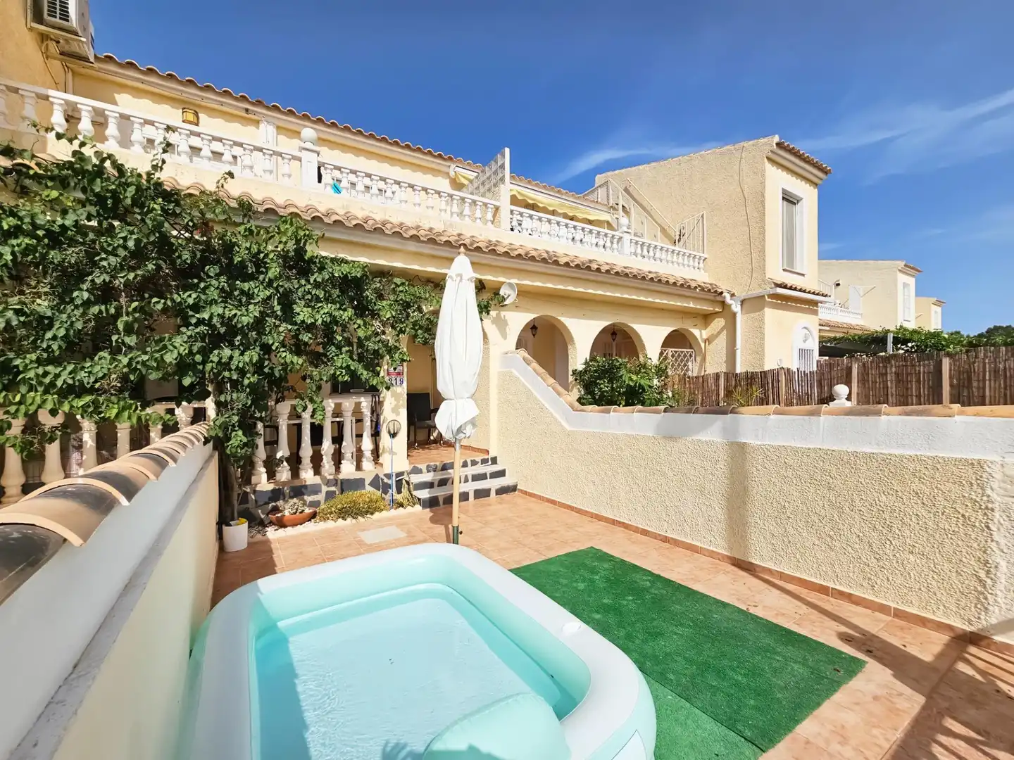 Terrassa de Apartament en venda en Santa Pola amb Aire condicionat, Calefacció i Moblat