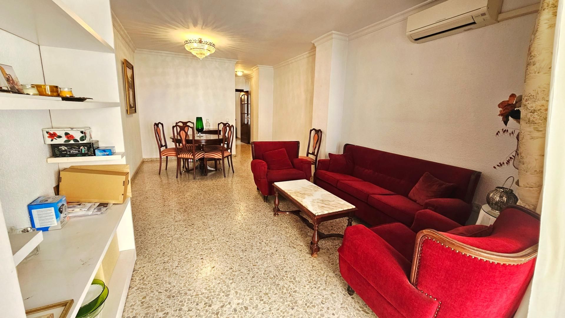Living room of Flat for sale in Málaga Capital  with Terrace