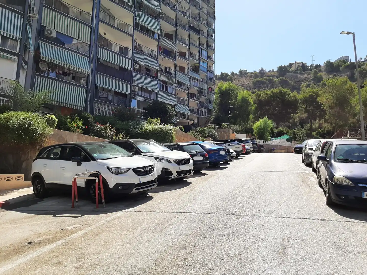 Parking of Flat for sale in Benidorm  with Air Conditioner, Terrace and Furnished