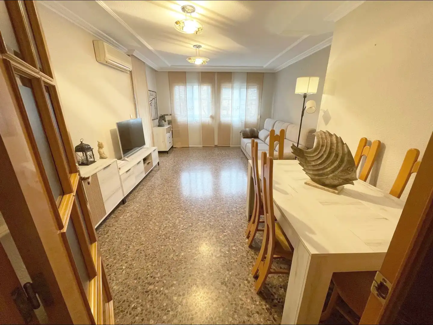 Sala de estar de Piso en venta en Manises con Aire acondicionado, Terraza y Balcón
