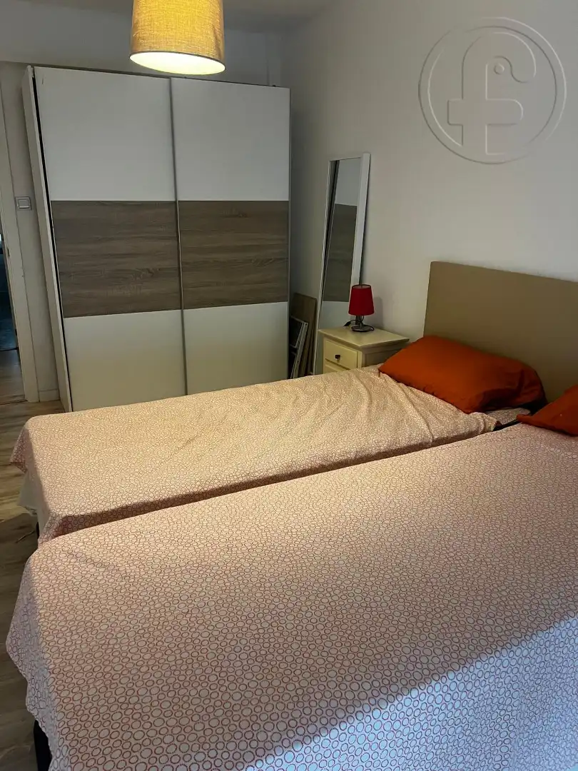 Bedroom of Flat for rent in Santander  with Heating, Furnished and Washing machine