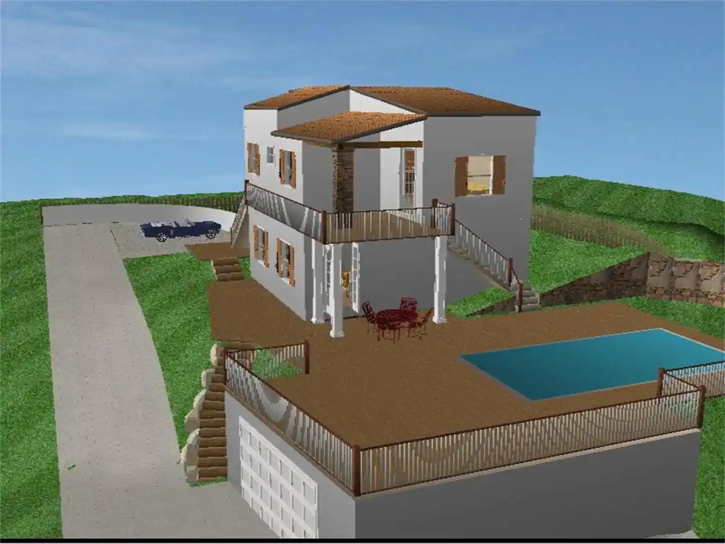 Exterior view of Houses for sale in Begur  with Swimming Pool and Balcony