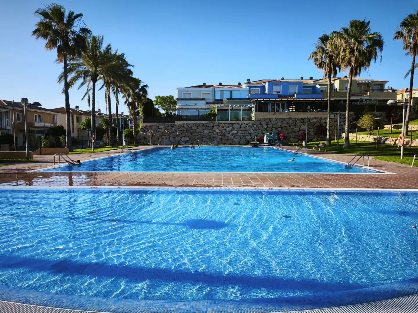 Swimming pool of Detached homes for rent in Mutxamel  with Air Conditioner, Heating and Private garden