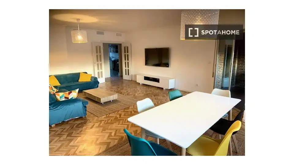 Living room of Flat for rent in Cartagena  with Air Conditioner, Heating and Furnished