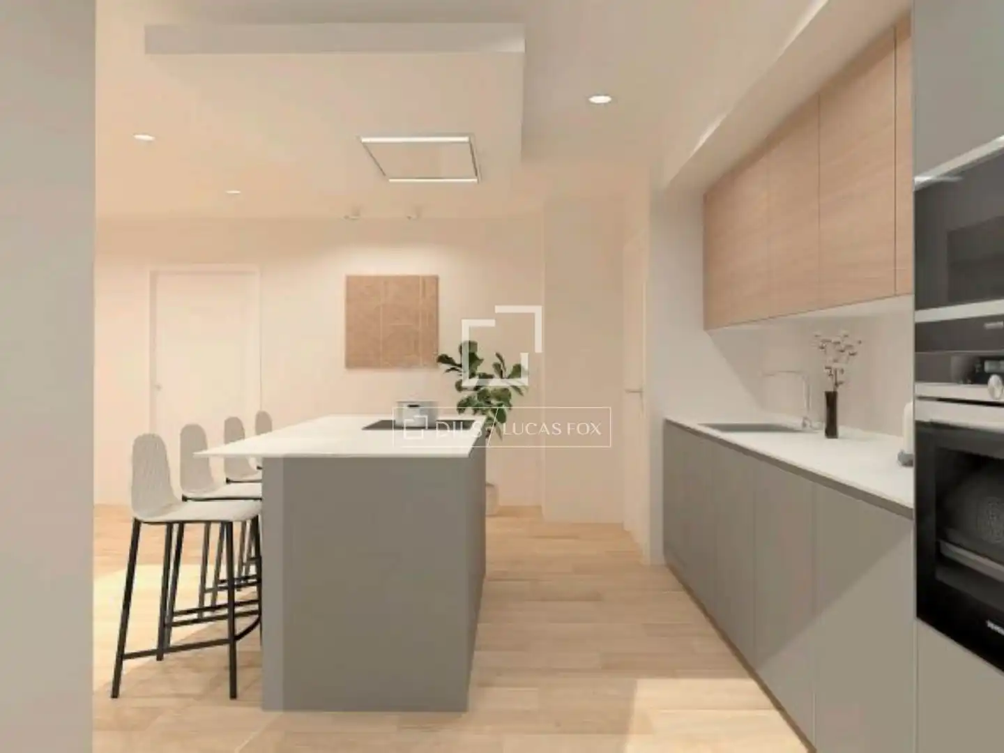 Cocina de Casa o chalet en venta en Las Rozas de Madrid con Calefacción, Jardín privado y Terraza