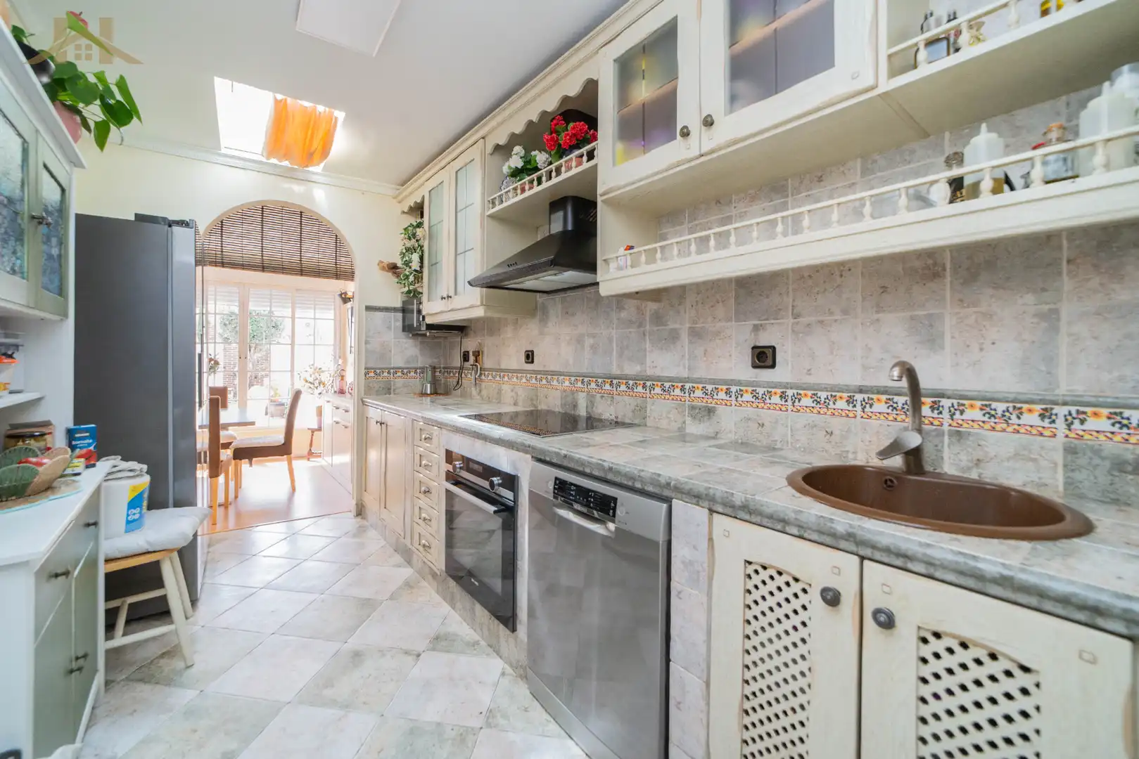 Cocina de Casa adosada en venta en Rivas-Vaciamadrid con Aire acondicionado, Calefacción y Jardín privado