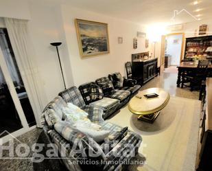 Living room of Flat for sale in  Valencia Capital  with Air Conditioner, Heating and Balcony