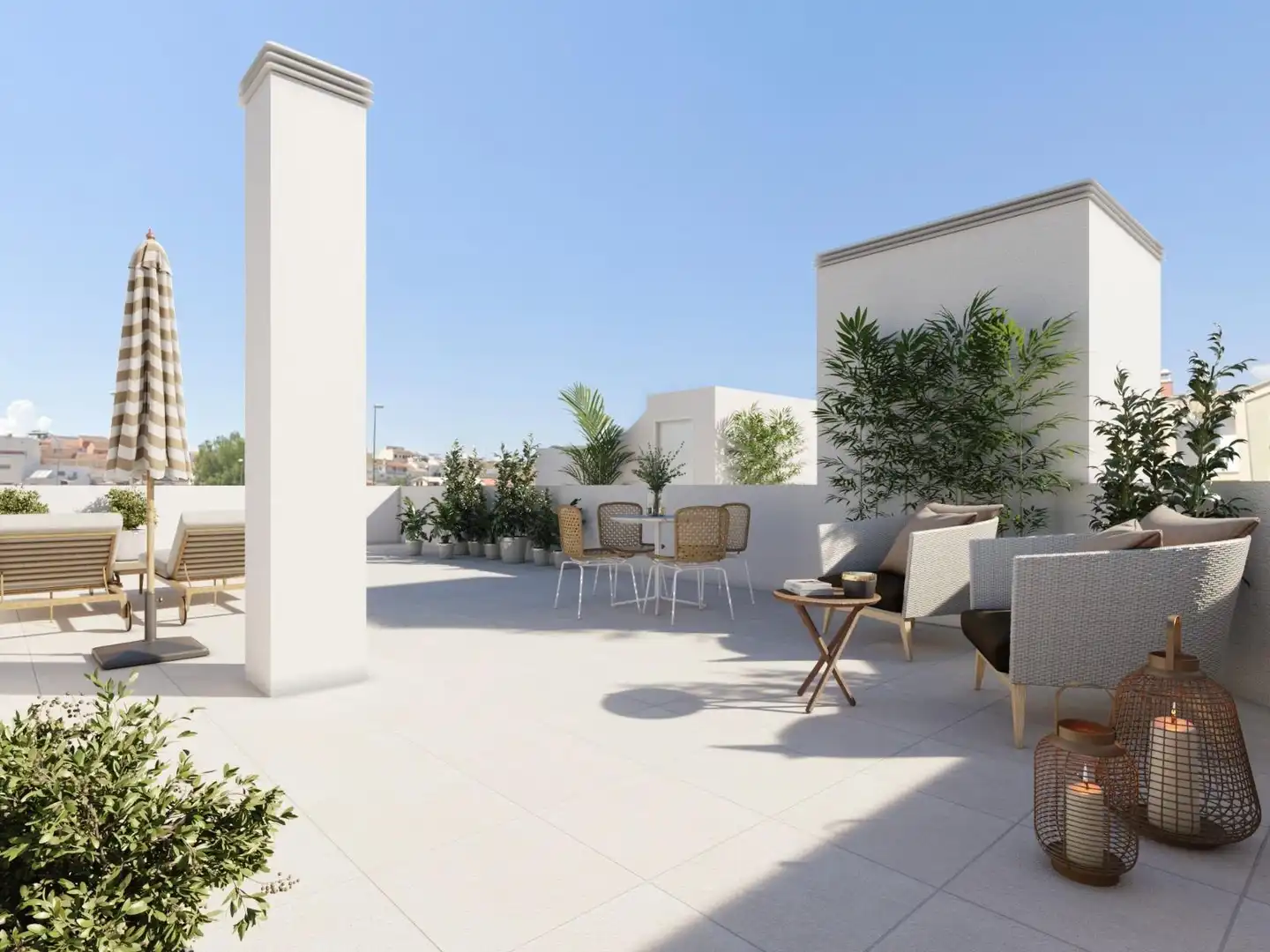 Terrace of Flat for sale in Málaga  with Terrace and Balcony