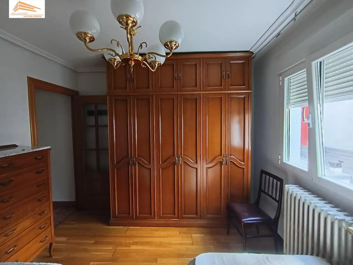 Bedroom of Flat for sale in Valladolid  with Heating