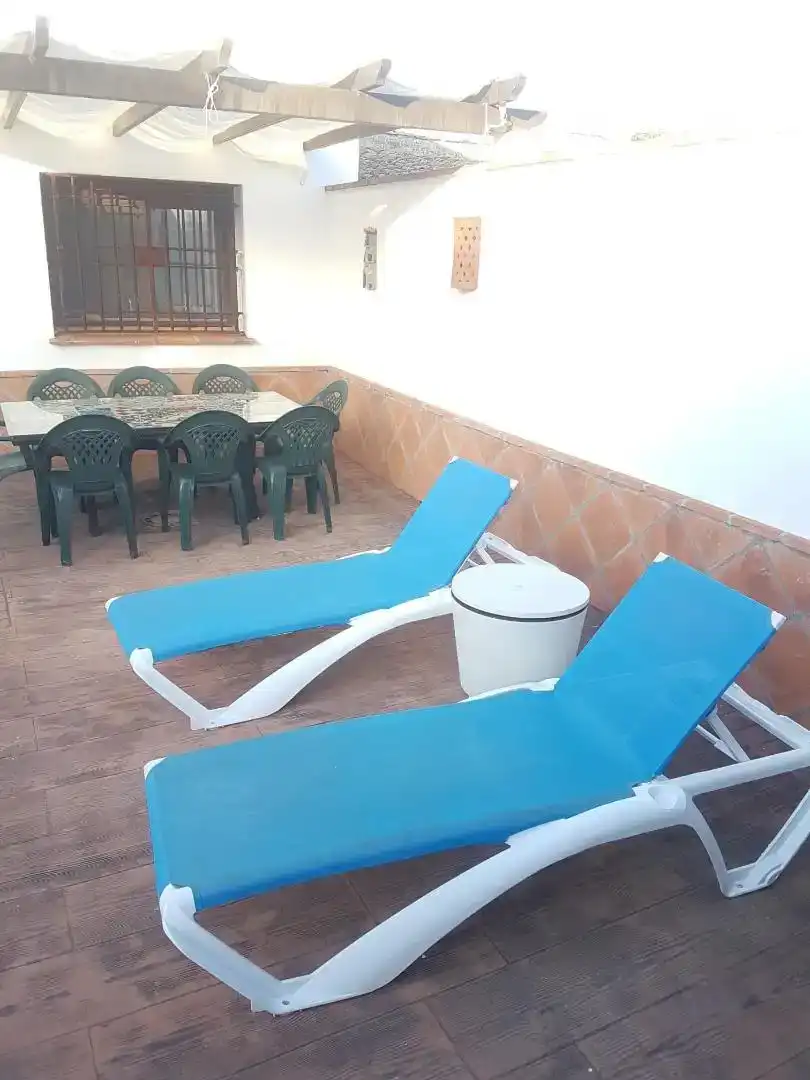 Terrassa de Casa adosada en venda en Obejo amb Aire condicionat, Jardí privat i Piscina