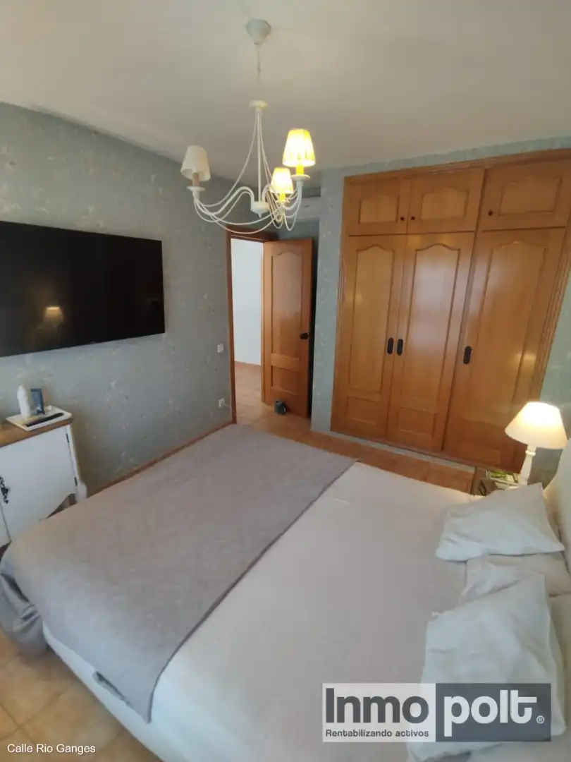Schlafzimmer von Haus oder Chalet zur Miete in Torre-Pacheco mit Klimaanlage, Privatgarten und Terrasse