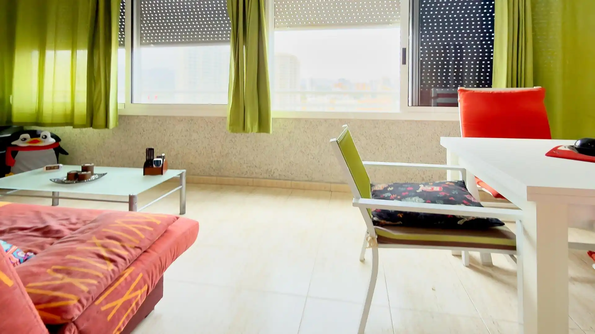 Sala de estar de Piso en venta en Villajoyosa / La Vila Joiosa con Trastero y Piscina comunitaria