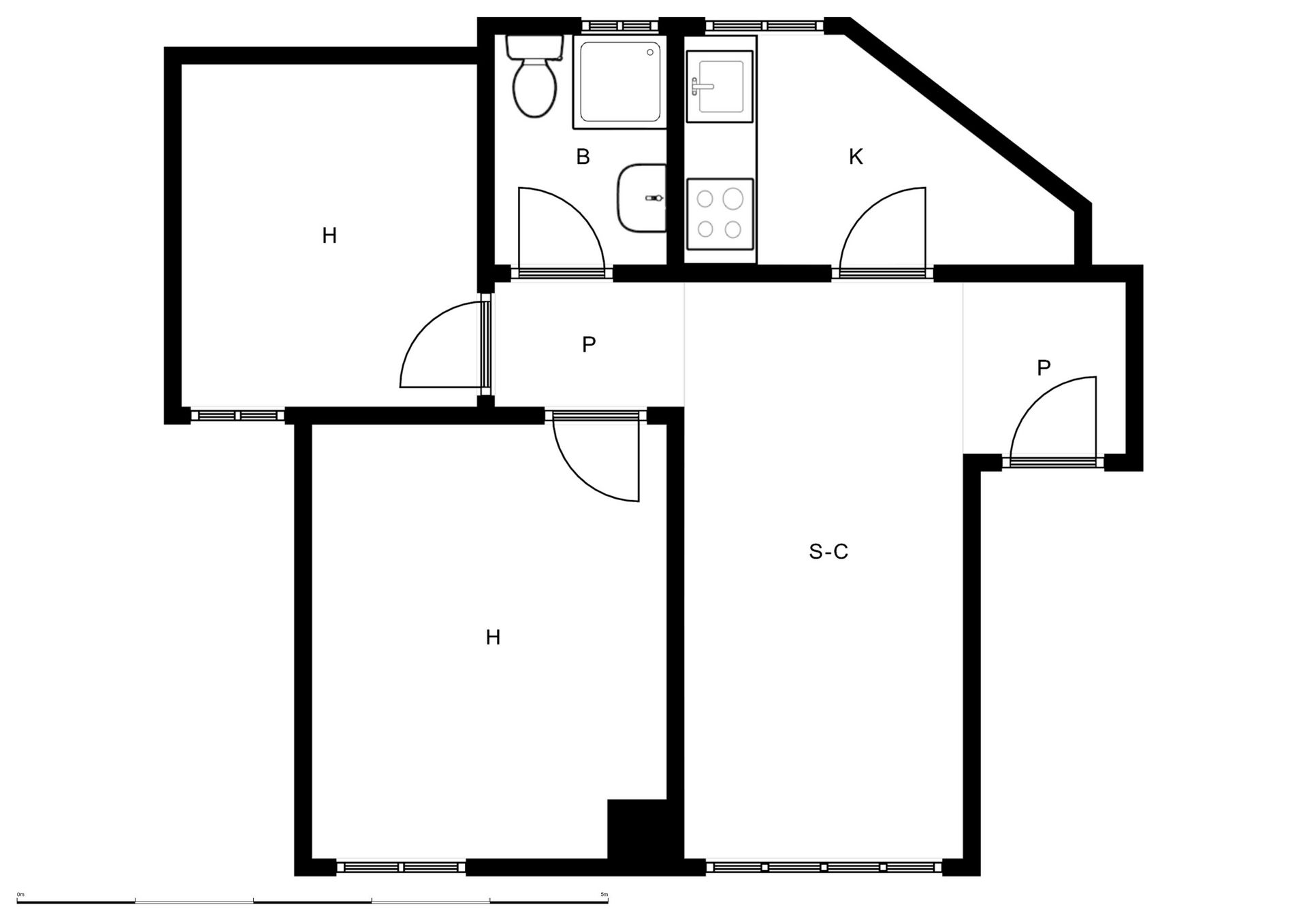 Flat to rent in  Madrid Capital  with Heating, Oven and Pets allowed