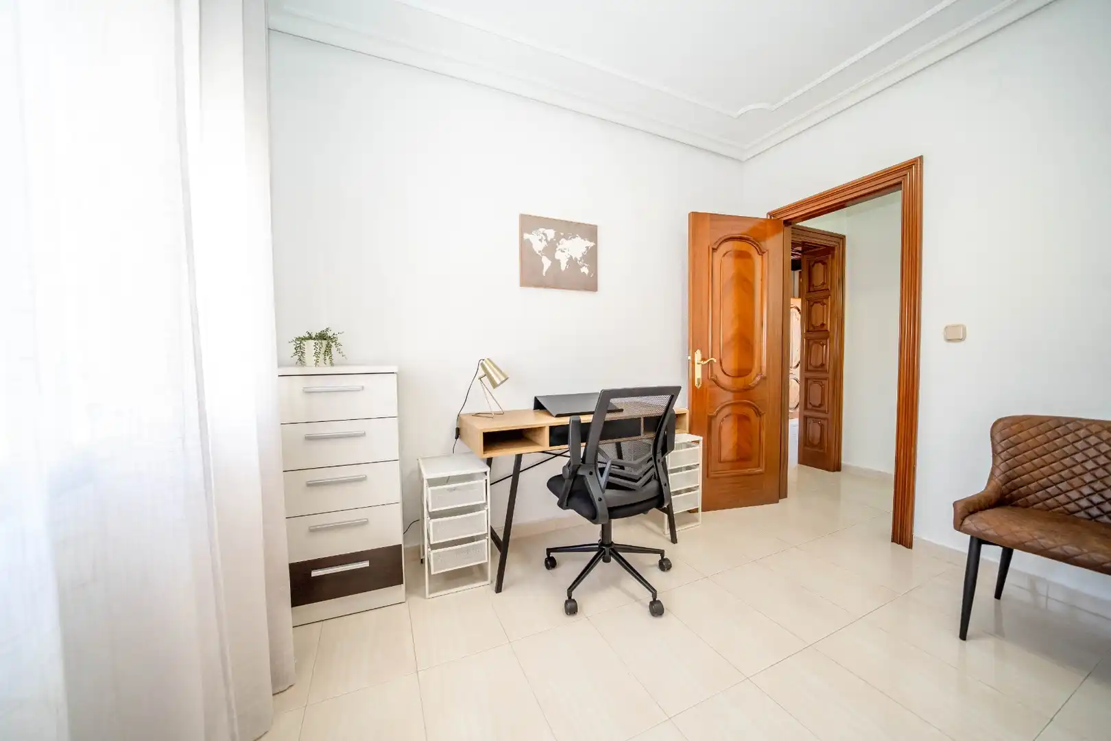 Bedroom of Apartments for rent in San Pedro del Pinatar  with Air Conditioner, Terrace and Furnished